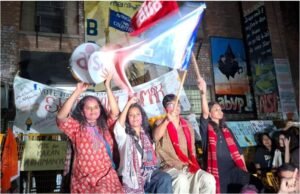 جے این یو طلبہ یونین کے انتخابات میں بایاں محاذ کی تنظیموں کے امیدوار صدر سمیت چاروں عہدوں پر قابض