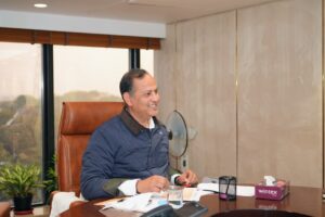 روہنی میں کھلے گا نیاڈی سی ایچ ایف سی دفتر  اندراج نے فسروں کے ساتھ کی میٹنگ