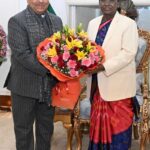 دہلی اسمبلی اسپیکر نے رشاٹر پتی بھون میں صدر جمہوریہ سے کی ملاقات