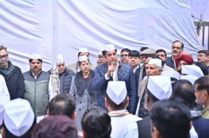 کانگریس پارٹی کے 140ویں یوم تاسیس کے موقع پر ریاستی دفتر پرچم کشائی