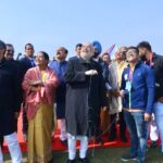 امت شاہ نے ایل جی اور وزیر اعلیٰ کی موجودگی میں تیسرے بین الاقوامی پتنگ میلے کا افتتاح کیا