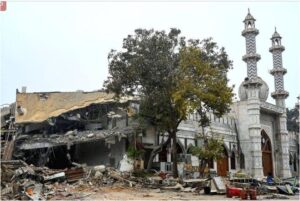 رات کی تاریکی میں مسجد درگاہ فیض الہٰی میں انہدمی کارروائی