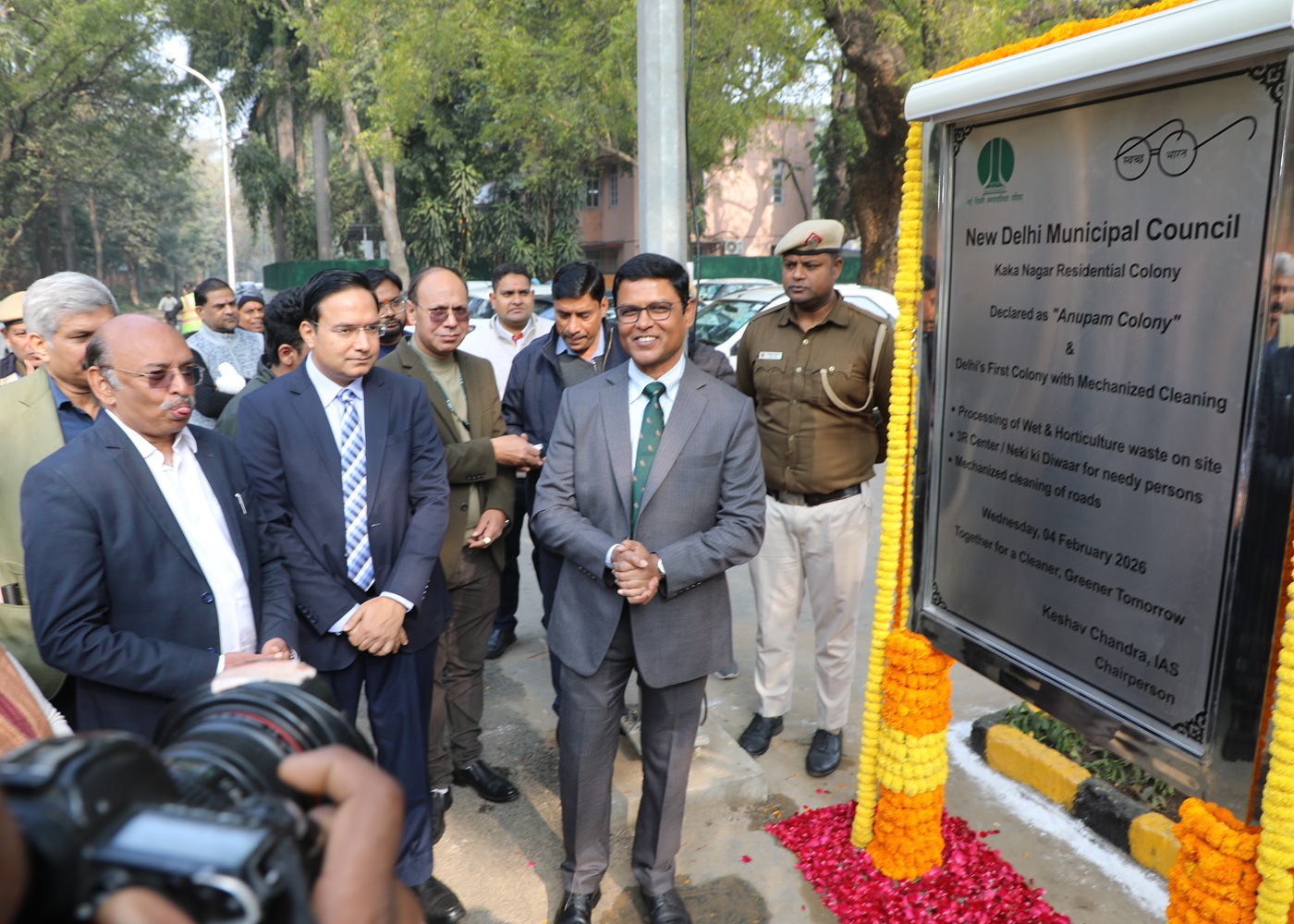 این ڈی ایم سی نے کاکا نگر کو اپنی چھٹی ’انوپم کالونی‘ قرار دیا