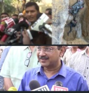 ملک کی راجدھانی میں گڑھے میں گر کر نوجوان کی موت حادثہ نہیں ،قتل ہے :کجریوال