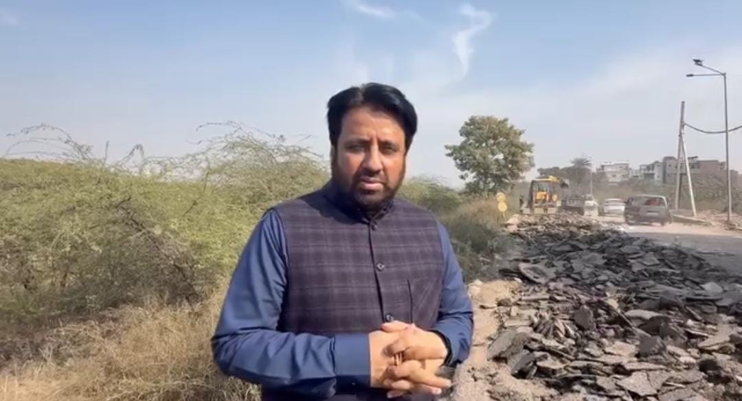 اوکھلا اور بدر پور اسمبلی حلقہ کے تحت کالندی کنج پشتہ روڈبنانے کا راستہ ہوا ہموار