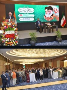 ایران کے ساتھ ہندوستان کے رسمی سفارتی تعلقات 75سال پرانے ہیں:سیبی جارج