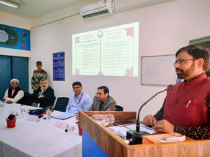 علامہ اقبال ایک ہمہ گیر شخصیت کے مالک تھے :پروفیسر مظہر آصف