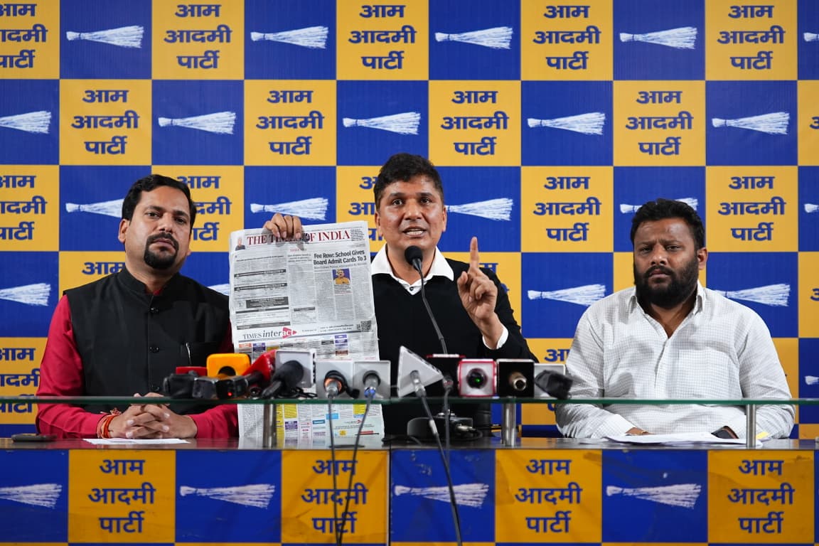 بی جے پی بتائے ،وزیر تعلیم آشیش سود کا اے پی جے اسکول سے کیا رشتہ ہے؟ :بھاردواج