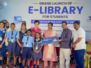 بینا ¶لیم میں 10ہزار ڈیجیٹل کتابوں اور جے ای ای، نیٹ تیاری کےلئے ای، لائبریری کا آغاز