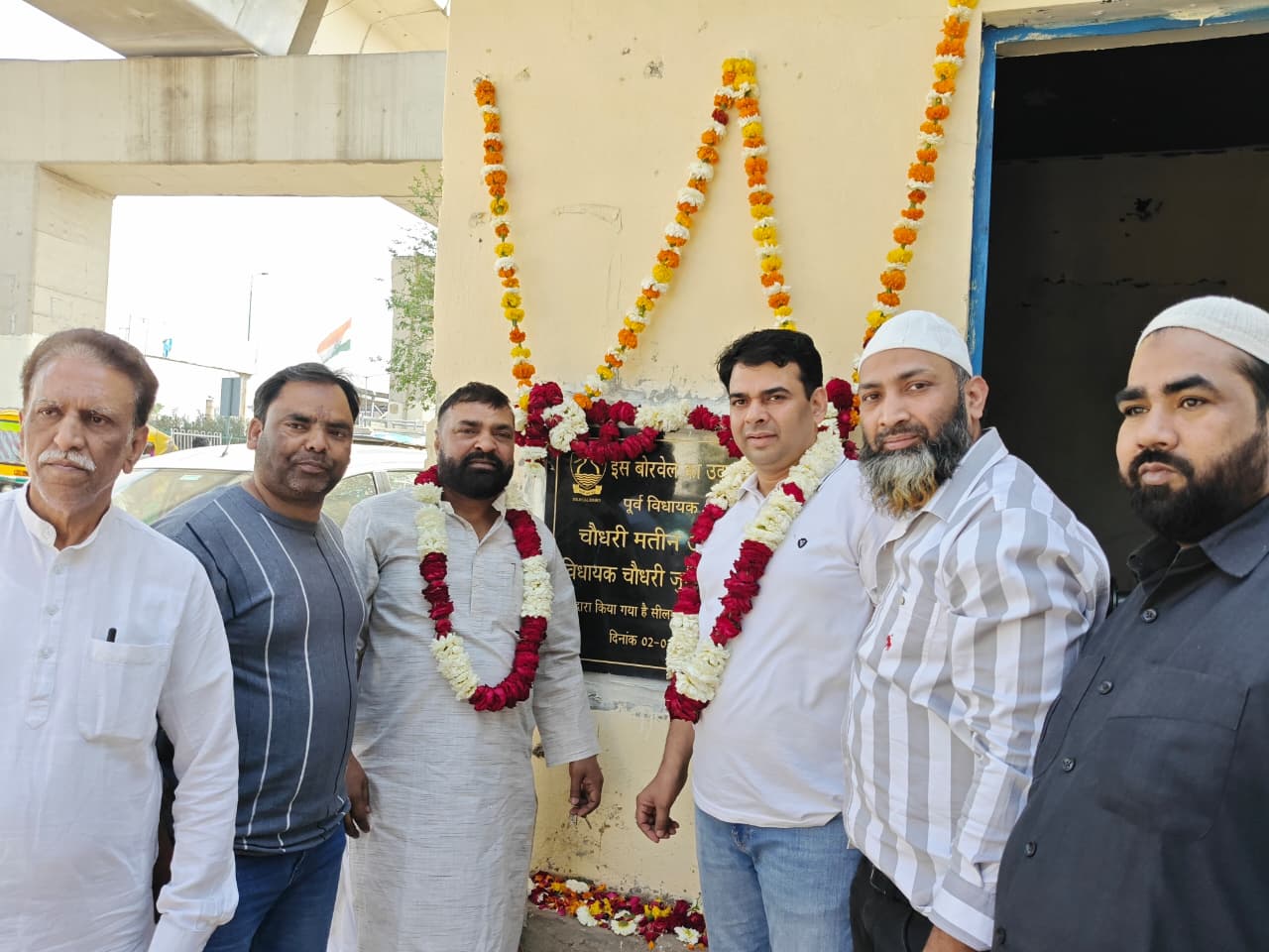 چودھری زبیر احمد نے جعفرآباد کے روڈ نمبر 66پر ایک نئے بورویل کا باضابطہ افتتاح کیا