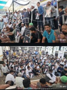 شہیدآیت اللہ سید علی خامنہ ای کی شہاد ت پر راجدھانی میںامریکہ-اسرائیل کے خلاف مظاہرے