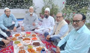 روزہ کشائی رب کے حکم کی تعمیل اور بندوں میں میل ملاپ کا بہترین ذریعہ: چندربھان خیال