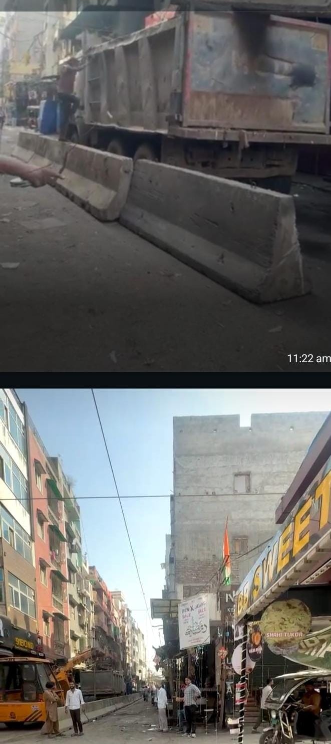 مسلم اکثریتی علاقوں کی اہم سڑکوں پرانکروچمنٹ بنا لوگوں کے جی کا جنجال