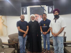 انڈین یوتھ کانگریس کے ایک وفد نے آیت اللہ سید علی خامنہ ای کی شہادت پر اظہار تعزیت کیا