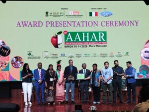 بھارت منڈپم پرگتی میدان میں منعقد تجارتی شو آہار 2026اختتام پذیر