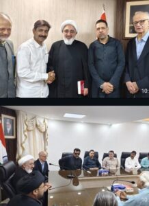 ملک بھر کے سماجی ،ملی اور سیاسی افراد پر مشتمل ایک وفد کی ڈاکٹر عبد المجید حکیم الٰہی سے ملاقات