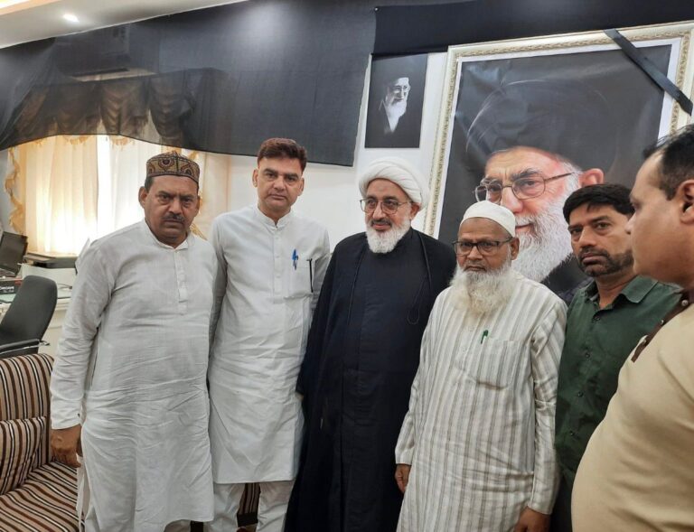 فصیل بند شہر کے نمائندوں نے شہیدآیت اللہ سید علی خامنہ ای سے اظہارتعزیت کیا