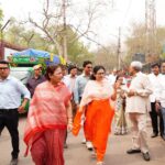 اسٹینڈنگ کمیٹی چیئر پرسن نے چاندنی چوک علاقے کا معائنہ کیا