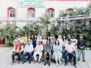 جامعہ نے پہلی باراشتلکشمی درشن یوتھ ایکسچینج پروگرام میں حصہ لیا ہے