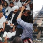 بی جے پی کی غنڈہ گردی کے درمیان کجریوال نے پالم کے متاثرین سے کی ملاقات