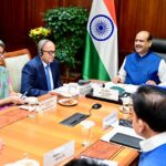 سری لنکا کے پارلیمانی وفدکی پارلیمنٹ ہاو ¿س میں لوک سبھا کے اسپیکر سے ملاقات