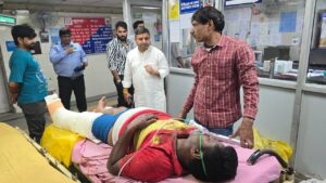 نجف گڑھ علاقے میں سی این جی اسٹیشن پر سنگین حادثہ،4افراد زخمی،2حالت تشویشناک