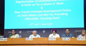 دہلی میں غیر مجاز کالونیوں کو ریگولرائز کرنے اور دہلی میں ٹی او ڈی پالیسی کے نفاذ کا اعلان