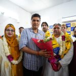 مٹیا محل اسمبلی حلقہ کے کانگریس لیڈرعاقل تنو اور فرید نے حامیوں کے ساتھ آپ کا دامن تھاما