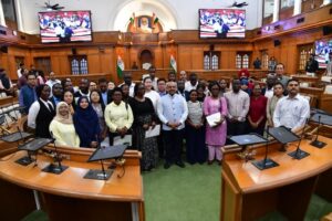 18 ممالک کے 43 مندوبین نے کیا دہلی اسمبلی کا دورہ