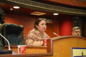 ایک ترقی یافتہ دہلی کی طرف تیزی سے قدم بڑھا رہا ہے : ستیہ شرما