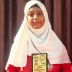 جے بی جی انٹرنیشنل اسکول کی طالبہ کی 10ویں کلاس میں نمایاں کامیابی