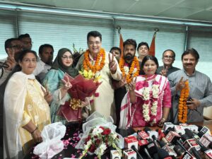 انکش نارنگ ایم سی ڈی میں قائد حزب اختلاف کی ذمے داری؛ اروند کجریوال کا اظہار تشکر