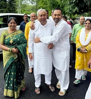 نتیش کمار کے پارٹی صدر نامزد ہونے پر مبارکباد اور نیک خواہشات: شیلیندر کمار