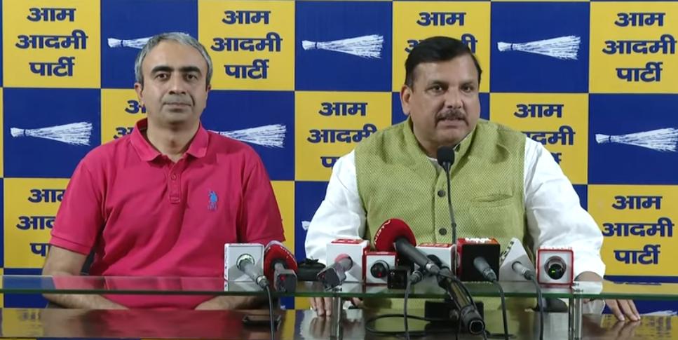 بھگوت مان سرکار کے اچھے کاموں کو روکنے کےلئے بی جے پی کا آپریشن لوٹس شروع:سنجے سنگھ