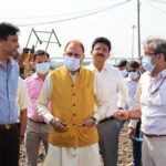 میئر پرویش واہی نے گھوگا میں بھلسوا لینڈ فل سائٹ اور سی بی جی پلانٹ کا معائنہ کیا