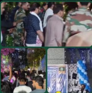 جامعہ ملیہ اسلامیہ کے بوائز ہاسٹل کے سالانہ پروگرام میں طلباءنے کی ہنگامہ آرائی