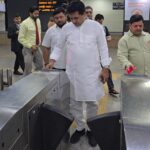 وزیر اعظم کی کال پر وزیر کپل مشرا میٹرو سے سفر کرکے پہنچے دفتر
