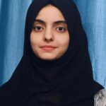 علما زہرہ نے بارہویں کلاس میں 85فیصد نمبر ات حاصل کیے
