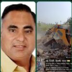 پالم ایکسٹینشن میں سرکاری اراضی کو اسکریپ ڈیلرز کے تجاوزات سے آزادکرایا