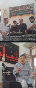 پوری دنیا میں فرش عزا بچھ چکا ہے،ماہ محرم ہمارے لئے ذریعہ ثواب بھی ہے