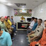 مٹیا محل اسمبلی کے تحت سیتا رام بازار وارڈ میں تعزیہ جلوس کو لے کر میٹنگ منعقد