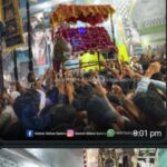 سانکھنی میں 7 محرم کو شبیہِ تابوت حضرتِ قاسمؑ اور 8 محرم کو شبیہِ جھولاءحضرت علی اضغرؑ کے جلوس بر آمد