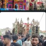 عاشورہ(10محرم ) کے موقع پرکربلا سانکھنی پر شہدائے کربلا کو یاد کر بلند ہوئیں یا حسینؑ کی صدائیں