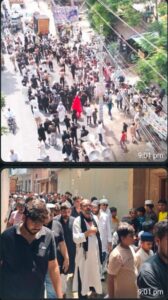 قصبہ نہٹور میں 10محرم کو تعزیہ کا جلوس بر آمد ،گانگن ندی کے کنارے کربلا پر اختتام پذیر