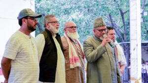 جماعت اسلامی ہند کے اعلیٰ سطحی وفد کی جنتر منتر پر جاری احتجاج میں شرکت