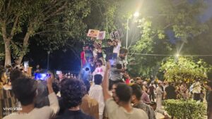 جنتر منتر پربدھ کی دیر رات پھر تشدد بھڑک اٹھا ،پولیس اور مظاہرین میں جھڑپ