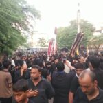 اوکھلا میں جلوس علم مبارک برآمد، بڑی تعداد میں عزاداروں کی شرکت