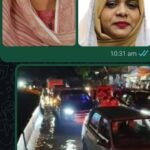حالیہ مانسون بارش کے دوران اوکھلا اسمبلی حلقہ کی سڑکیں اور گلیاں نظر آرہی ہیں تالاب کی مانند