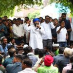 صفائی کارکن کے قتل کے خلاف دوسرے دن بھی دھرنہ جاری رہا