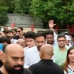 جنتر منتر پر پیش آئے واقعے پر پارلیمنٹ اسٹریٹ تھانے کے باہر احتجاجی مظاہرہ